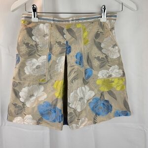 JONATHAN Simkhai Mini skirt with floral design size 0 in EUC